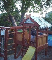 Детская площадка Савушка Baby Play-11 игровой домик с крышей