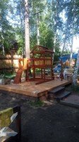 Деревянная игровая площадка Савушка Baby Play-8 для детей