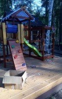 Игровая площадка Савушка Baby Play-8 со скалодромом